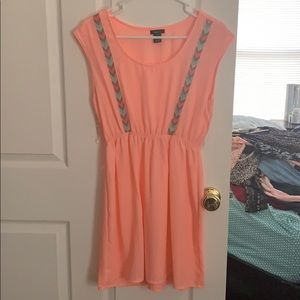 Highlighter pink dress
